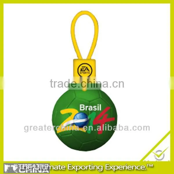 2014 World Cup Hacky Sack Ball Keychian