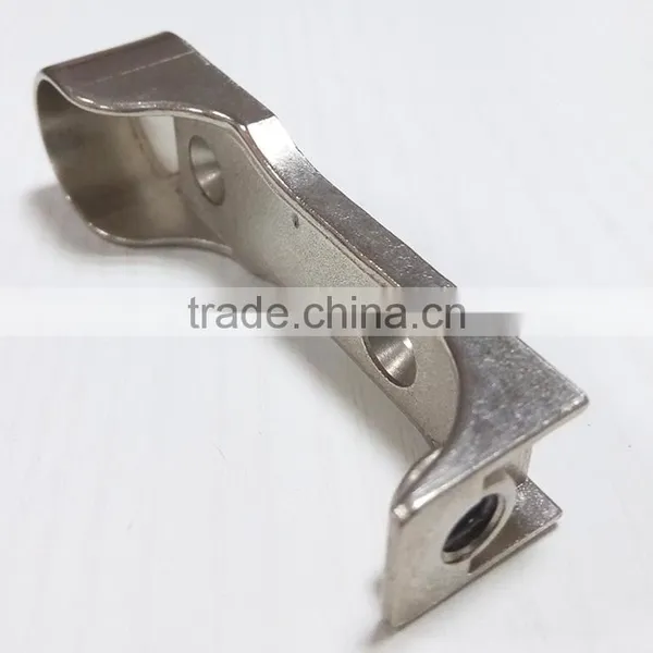 Furniture Hardware Oval Wardrobe Rail End Holder Supports Bracket photo-6