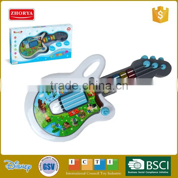 Zhorya Educational Musical Guitar With Russian Dubbing and Lighting