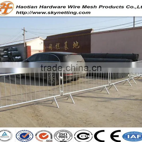 Environmental Temporary Privacy Fencing/1.1m High & 2.5m Width Galvanized Concert Crowd Control Barrier photo-4