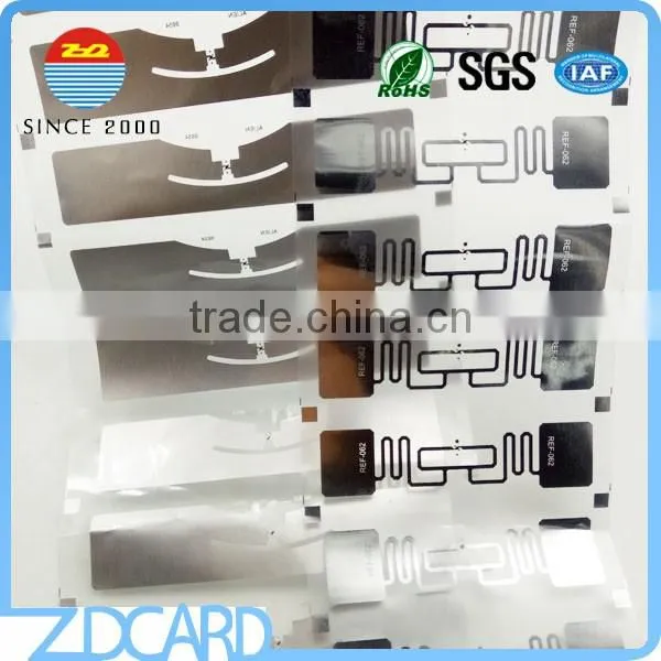 China Factory Paper / Plastic 860-960MHz UHF Rfid Inlay photo-4
