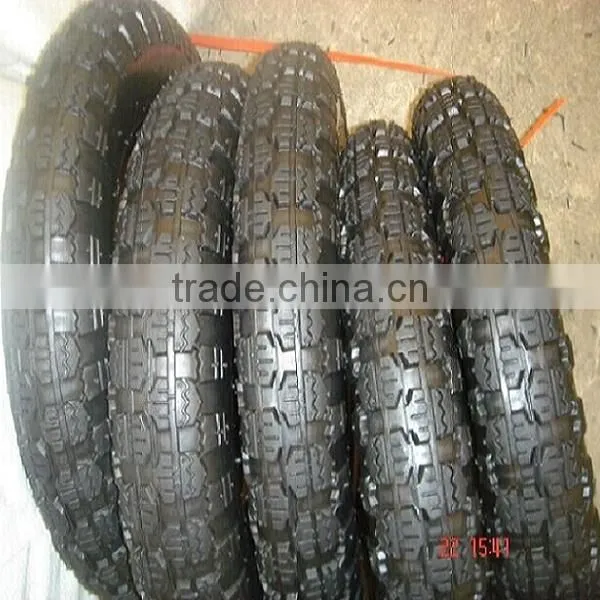 Pneumatic Rubber Wheelbarrow Wheel Tire ad Tube 3.50-8