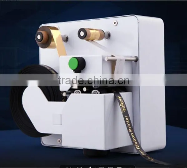 Tabletop Small Size Ribbon Printer Machine With Best Price for Sale,Plateless The Ribbon Stamping Machine Printer Price photo-2