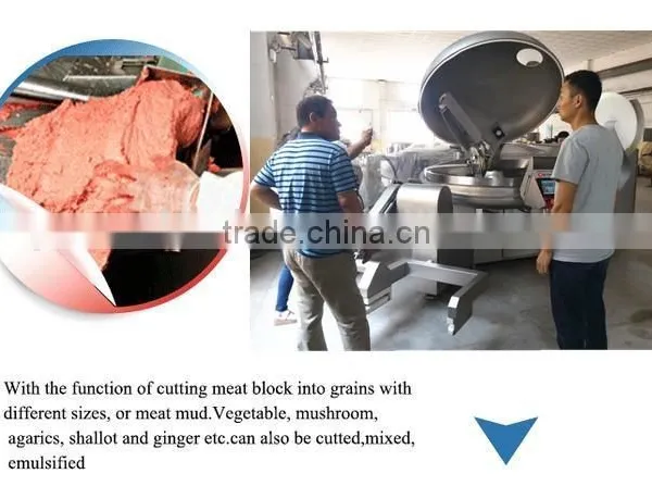 Meat Bowl Cutter Using in Automatic Meat Filling Industry photo-3