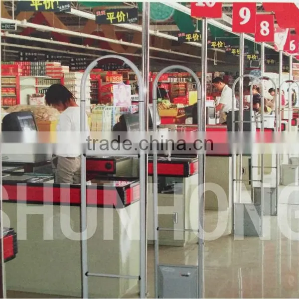 Round Corner Checkout Counter With Keyboard Holder photo-3
