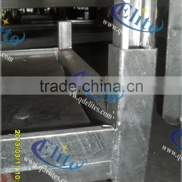 208 Flower Cart Base Expande Steel Flower Carts Trolley Base Pulling Plate Mesh Base For Flower Trolley photo-6