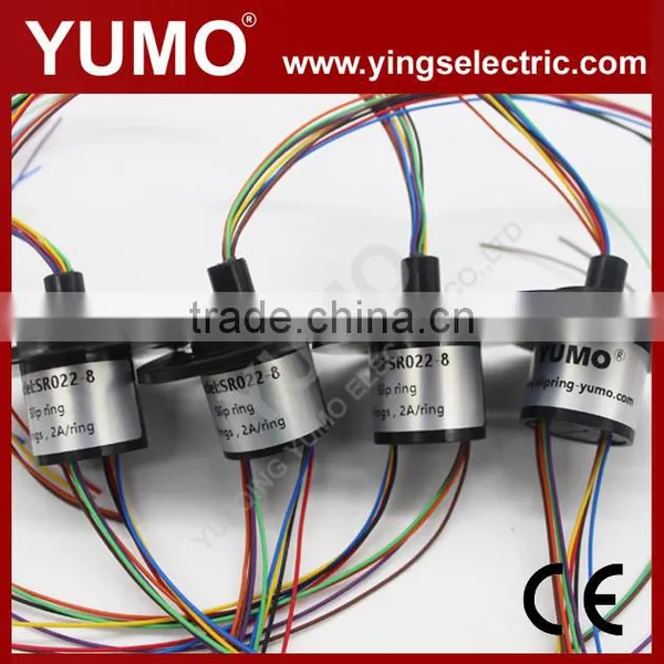SR022-8P Slip Ring Yumo Slip Ring 8rings 2A per Ring Capsule Slip Ring photo-3