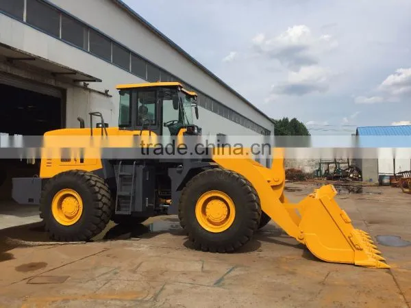 China 3m3 Bucket Wheel Loader 6t With Luxurious Cabin, E-control Gearbox and Wet Brake Axle photo-2