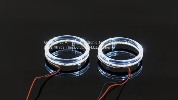 Angel Eye CCFL COB Halo Trim Ring White Angel Eye Headlight photo-3