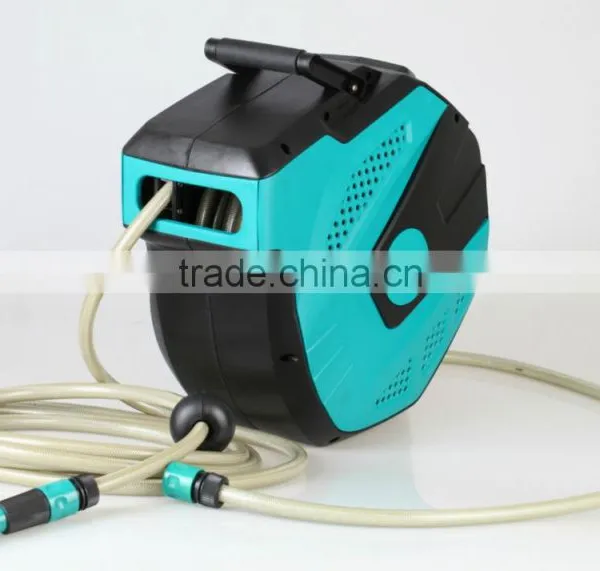 2016 New Product 25m 1/2 Inch PVC Automatic Retractable Hose Reel photo-5