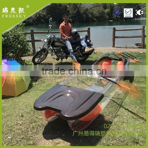 Whynot Professional Clear Kayak Canoe 2 Person Transparent Kayak photo-3