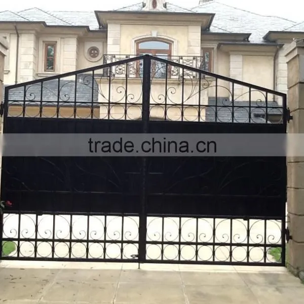 Bisini Customied Cast Iron Gate, Swing Iron Villa Main Gate photo-3