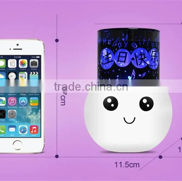 Charging Projection Lamp Star Projection Lamp Multifunctional Emotion Projection Lamp LED Romantic Cartoon Projector photo-3