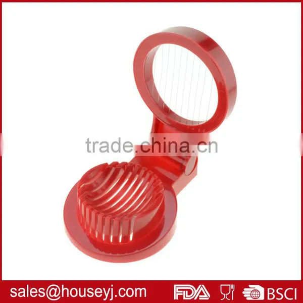 Wholesale Plastic Case Stainless Wire Egg Slicer Egg Cutter photo-2