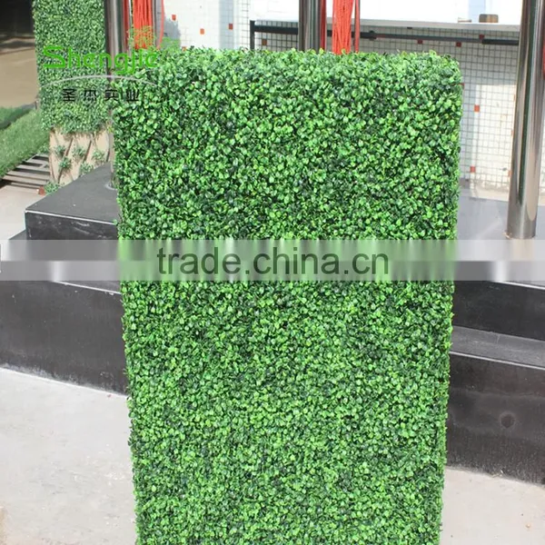 SJLJ013772 Factory Price Artificial Green Wall Decorative Artificial Hedge for Wedding / Event / Party Decoration photo-3