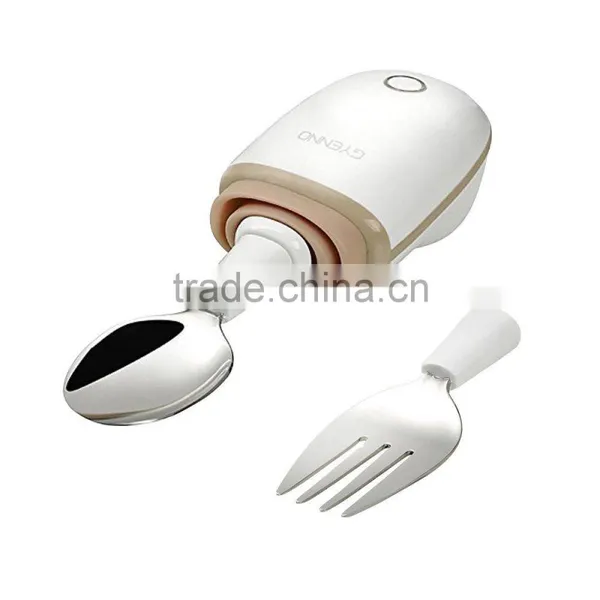 GYENNO Intelligent Control Modules Anti-Tremble Gyroscopic Spoon and Fork Set For Parkinson Patients photo-2