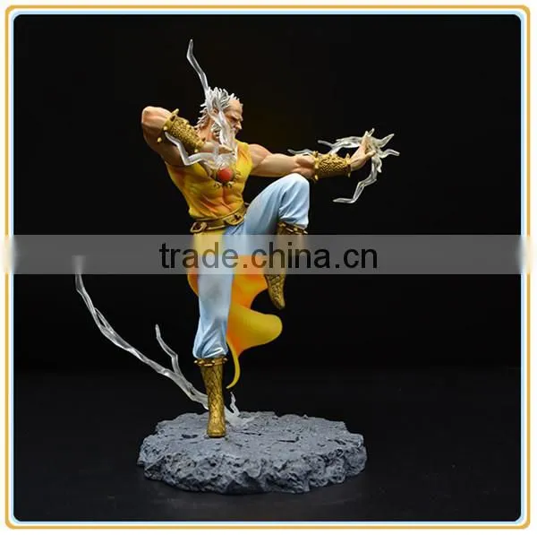 Custom Plastic Ancient Statue Hand Paint Craft Pvc Fighter Figurine Manufaturer photo-5