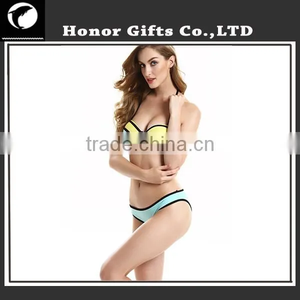 2016 Biquini Brazilian Whole-selling Spandex Swimwear photo-3