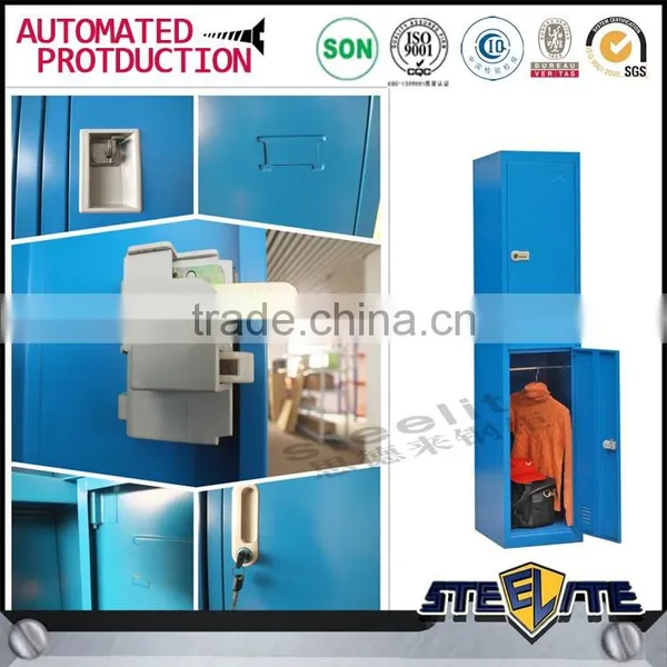 Factory Direct Sale Clothes Cupboard Design Steel 2 Doors Locker photo-2