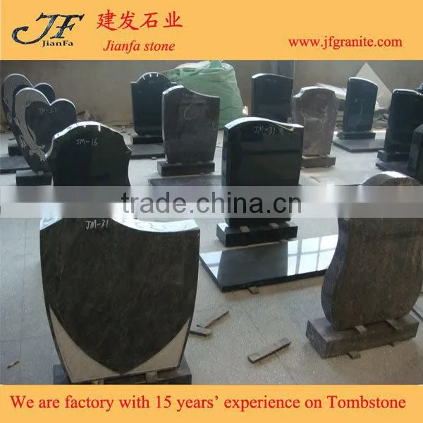 Cheap Prices of Small Simple Design Unique Granite Headstone photo-5