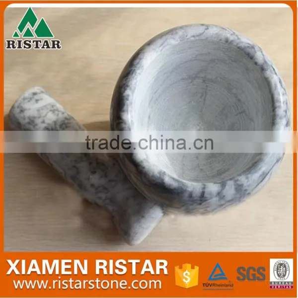 Wholesale White Marble Stone Mortar and Pestle photo-5