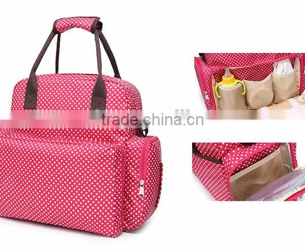 Fashion Multi-function Changing Diaper Backpack Bag photo-4