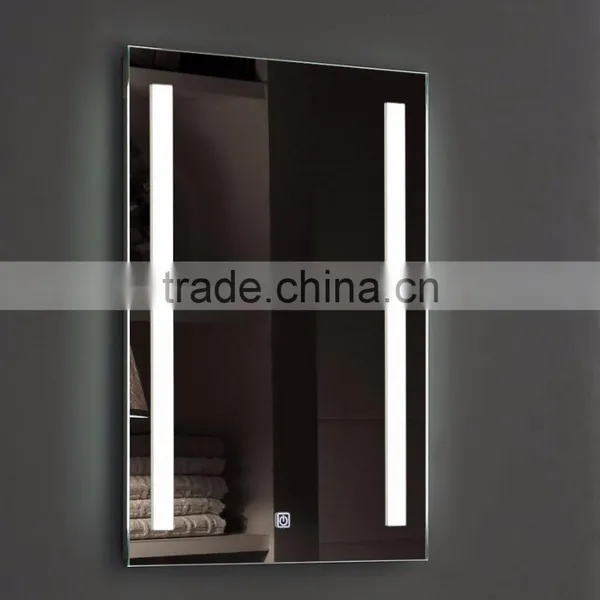 Rectangle Touch Screen Mirror, Wireless Mirror, LED Bathroom Mirror