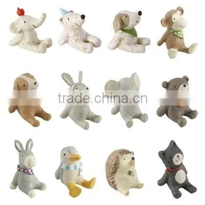 Mini CUTE Fashional Resin Decoration ,Zakka Furnishing Articles Creative Look up at the Sky of Animal Resin Handicraft photo-4