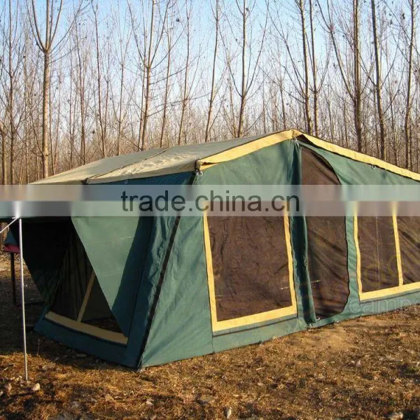 Double Cab Pickup Military Trailer Tent / Outdoor Truck Tent Truck Awning photo-3