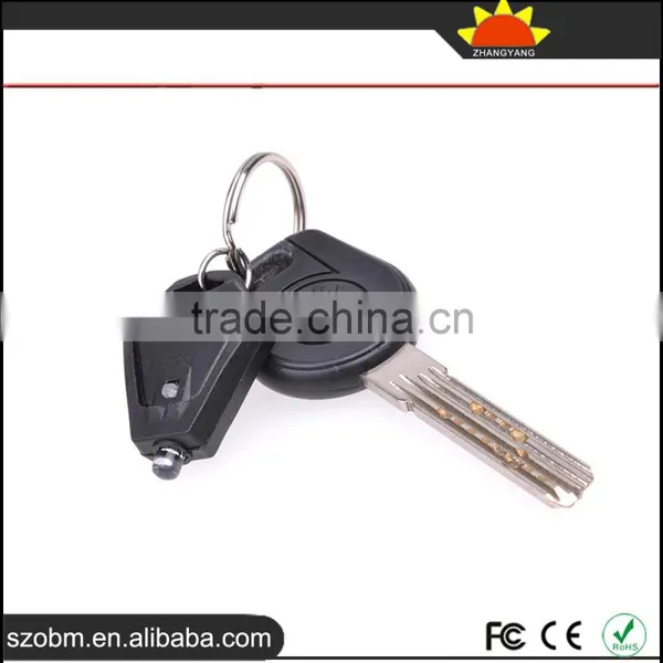 2016 Cheap Mini Portable Rhombus Plastic Custom 395-400nm LED Keychain - UV Light For Money Detector photo-4