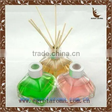 2015 Popular Types Tent Shape Black Color Glass Bottle With Rattan Sticksbottle for Air Freshener photo-6
