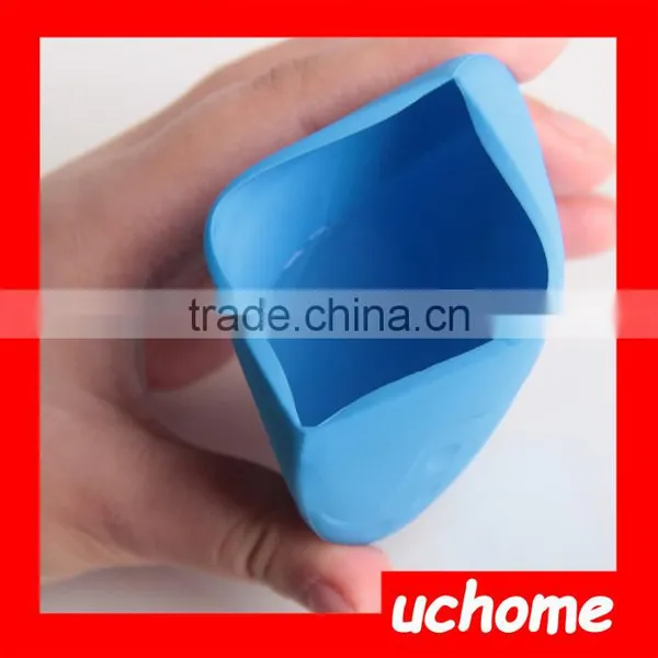 UCHOME Retractable Silicone Mug,Silicone Wash Gargle Cup photo-3