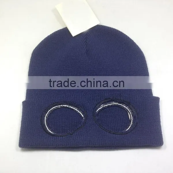 New Style 100% Acrylic Goggle Beanies Cheap Price photo-5