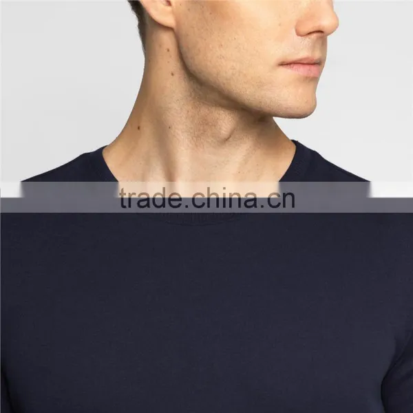 Custom100% Cotton O Neck e Winter Tee Long Sleeve Blank Shirts Men T-shirt photo-6