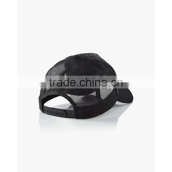 Custom 5 Panel Mesh Cotton Fabric Trucker Cap photo-2
