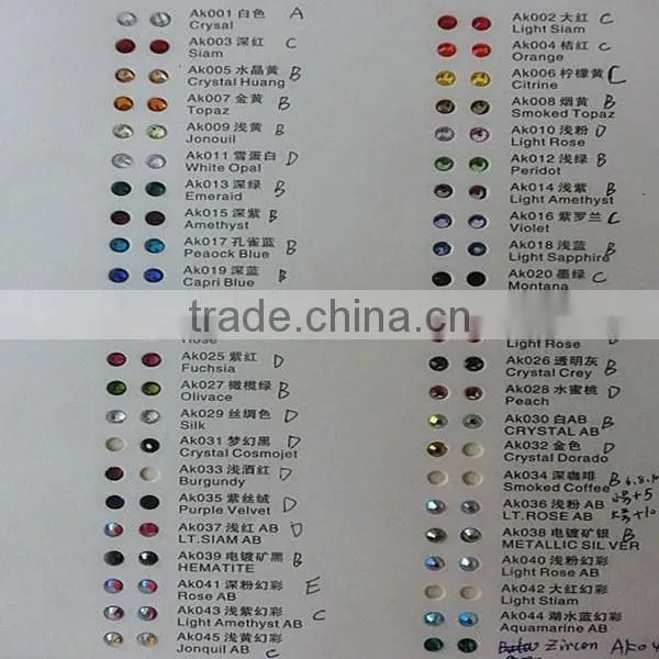 2014 Newest Hot Sale High Quality Fashion Decorative Blue Glass Stones photo-4