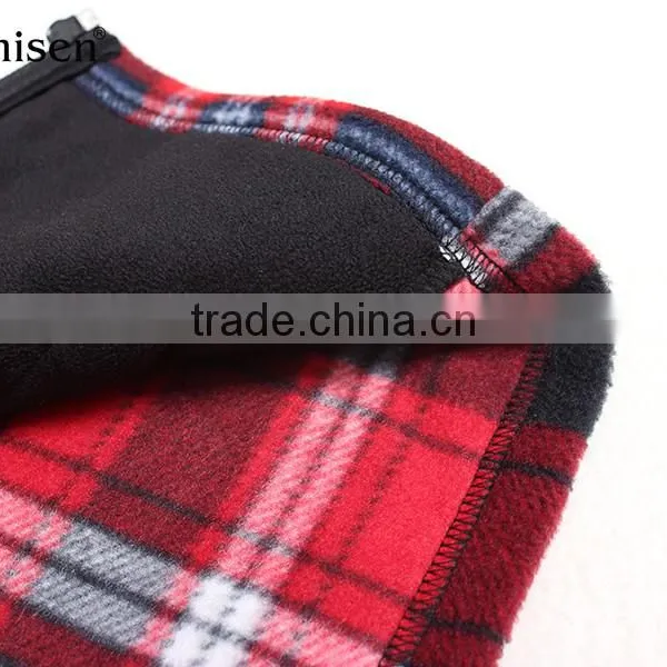 2017 Winter Plaid Men Warm Fleece Jacket photo-4