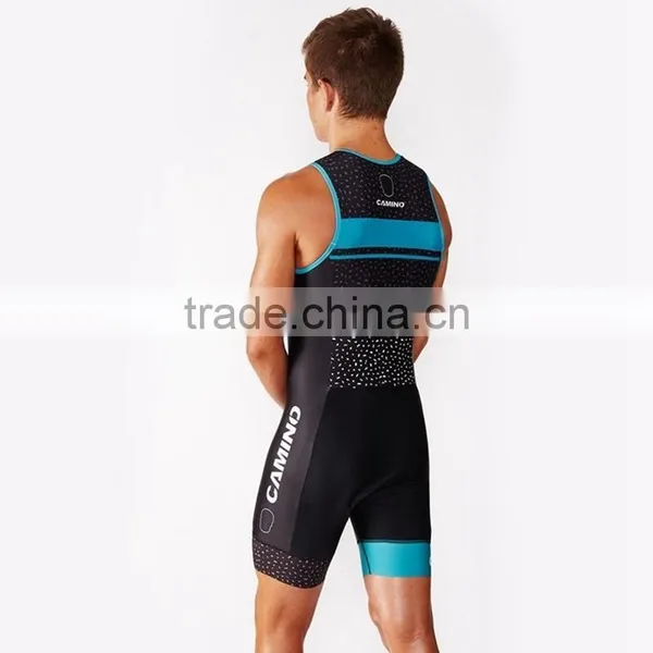 Swimming Running Cycling Jersey Suit Sleeveless Pro Wetsuit Surfing Triathlon Suit photo-4