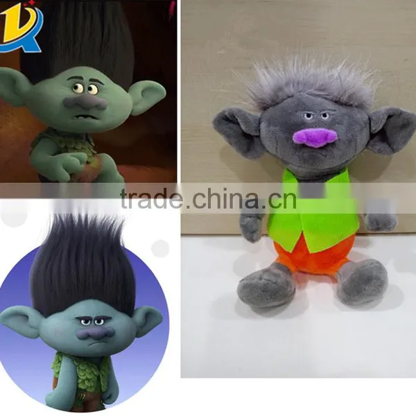 Good Quality Cartoon Dreamworks Plush Toys Trolls Set Stuffed Toy photo-5
