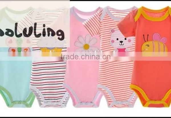 Tinaluling Unisex New Born Baby Clothing Girls Clothing Baby Bodysuits photo-4