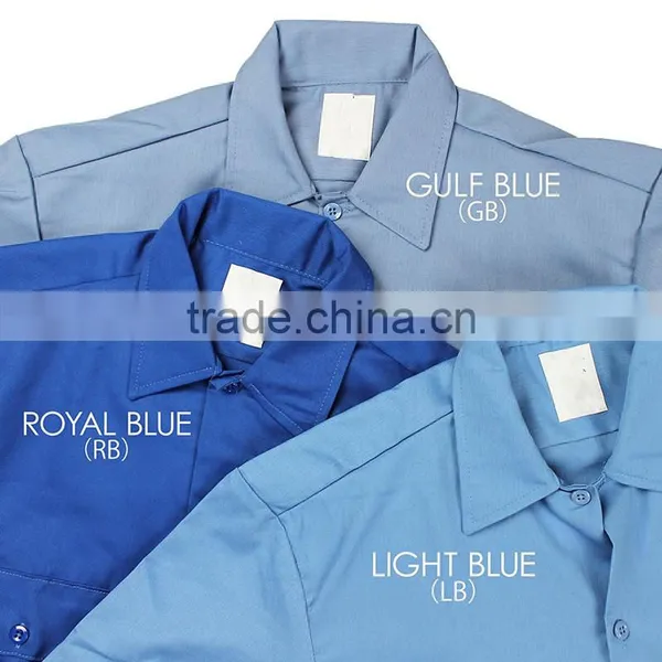 Wholesale Safety Short Sleeve Work Clothing Anti-Static Workwear For Mining photo-5