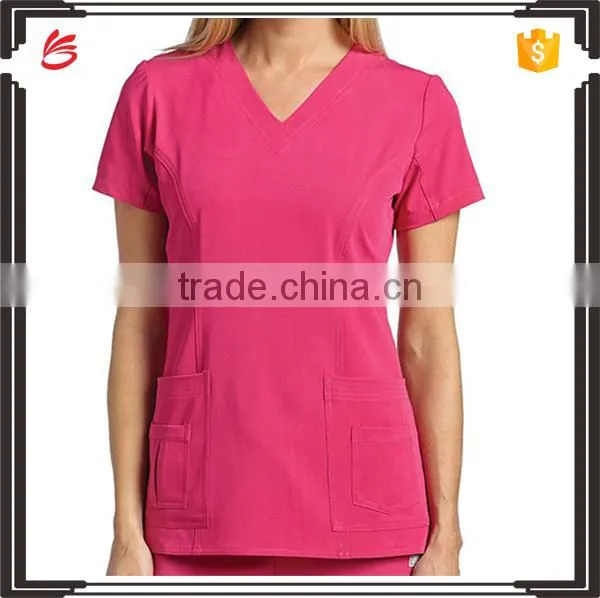 Custom Fashionable Nurse Uniform Designs Medical Scrub Suit Design in Hospital Uniform With Scrub Pants photo-3