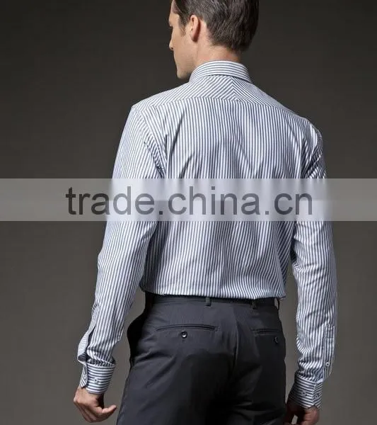 2014 Latest Style Cotton Mens Custom Dress Shirt photo-6