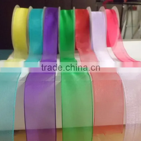 Red Organza Ribbon photo-4