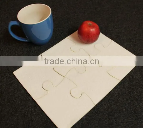 Unique Designed Hot Salling Products Laser Cut Wood Puzzle Coasters photo-2
