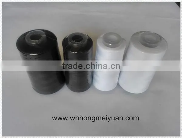 Small Plastic Yarn Dyeing Cone 100 Spun Polyester Sewing Thread
