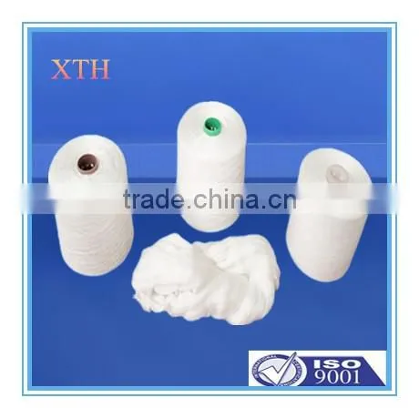 Raw White 100% Polyester40s/2 Sewing Thread With Free Hub Tube photo-2