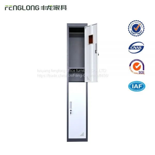New Design Decorative Storage Locker Cabinet 2 Door Steel Cupboard Locker With Feet With Price photo-2