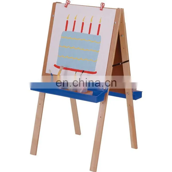 Hot Sale Kids Easel Magnetic Drawing Stand Board in Wood photo-4