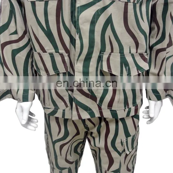 Camouflage Tactical Military Uniform for Army With 100% Cotton Ripstop Pants photo-4